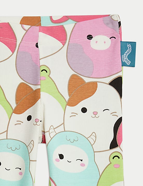 Squishmallows&trade; Cotton Rich Leggings (5-10 Yrs)