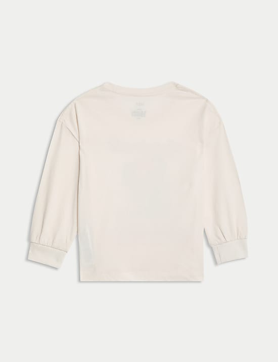 Pure Cotton Minnie Mouse&trade; Christmas Top (2-8 Yrs)