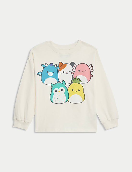 Squishmallows&trade; Pure Cotton Top (5-10 Yrs)