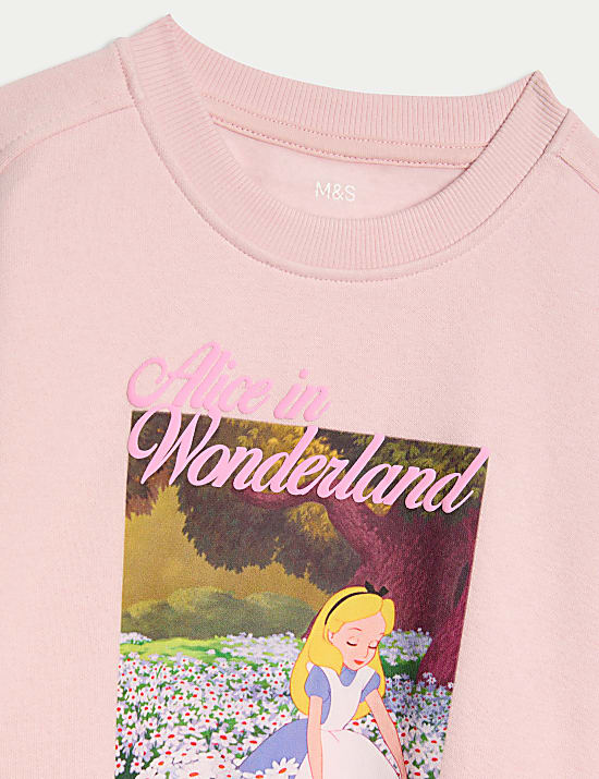 Sweatshirt mit Alice in Wonderland&trade;-Motiv (2&ndash;8 Jahre)