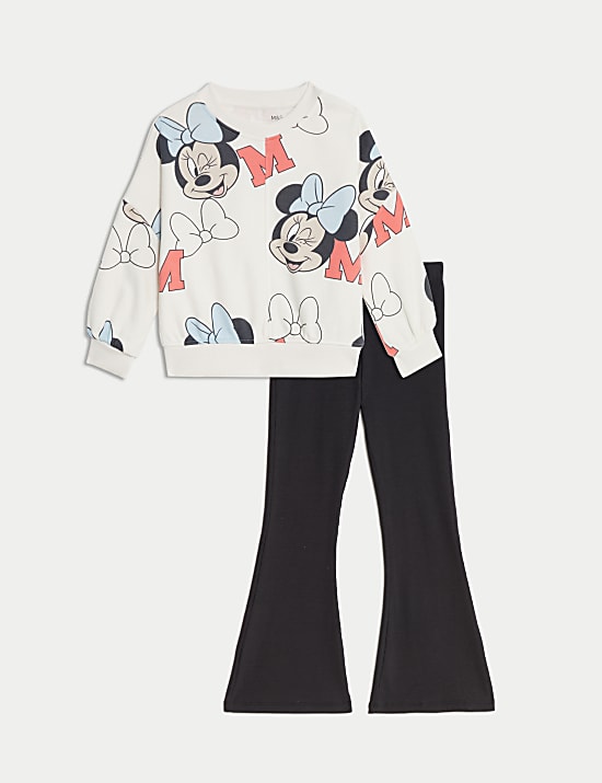 Ensemble 2 pi&egrave;ces en coton &agrave; motif Minnie Mouse&trade; (du 1 au 8 ans)