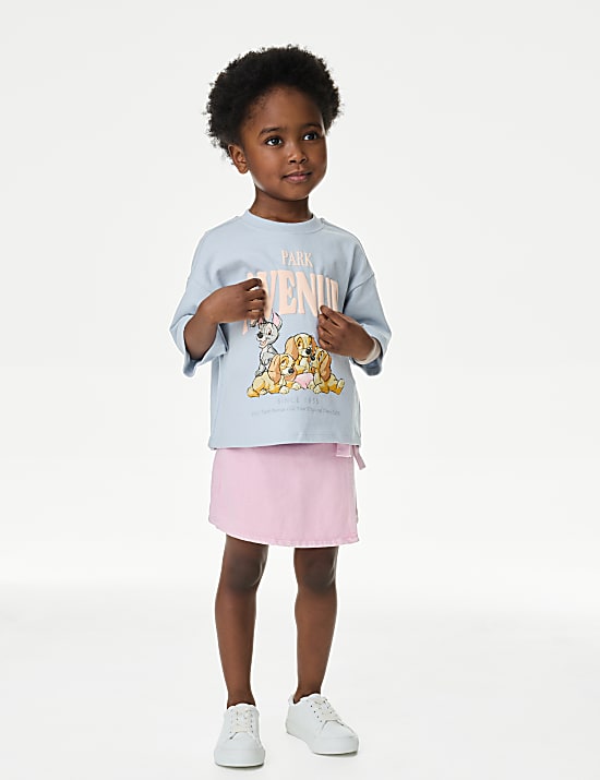 Pure Cotton Lady and the Tramp™ T-Shirt (1-8 Yrs)