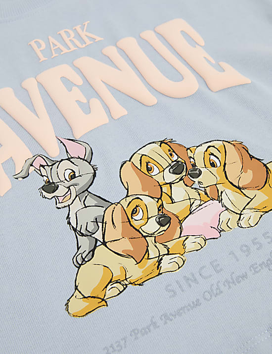 Pure Cotton Lady and the Tramp™ T-Shirt (1-8 Yrs)