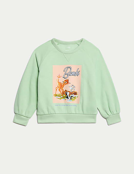 Cotton Rich Bambi&trade; Sweatshirt (12 Mths-8 Yrs)