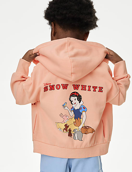 Cotton Rich Disney Snow White™ Zip Hoodie (1-8 Yrs)