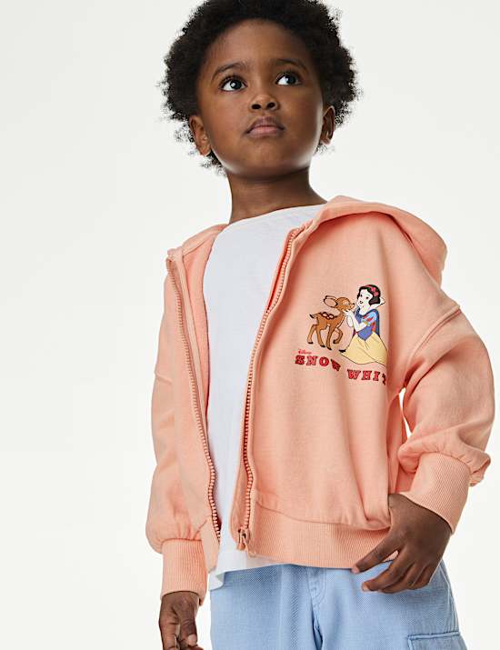 Cotton Rich Disney Snow White™ Zip Hoodie (1-8 Yrs)