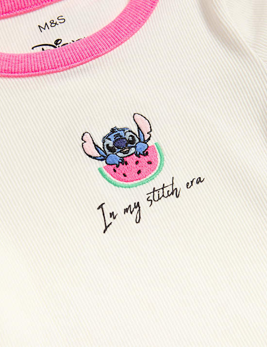 Cotton Rich Lilo & Stitch™ T-Shirt (2-8 Yrs)