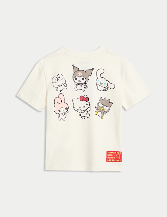 Pure Cotton Hello Kitty and Friends&trade; T-Shirt (2-8 Yrs)
