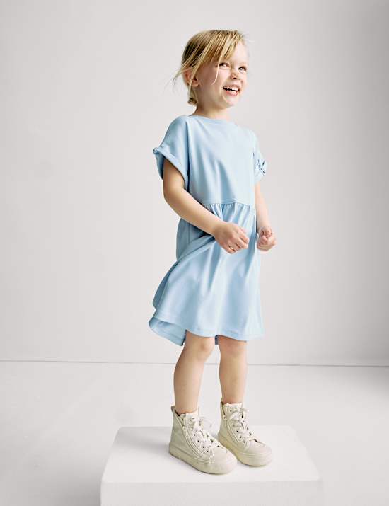 Cotton Rich Lilo & Stitch™ Dress (2-8 Yrs)
