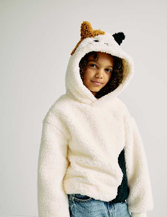 Squishmallows™ Cat Borg Hoodie (5-12 Yrs)