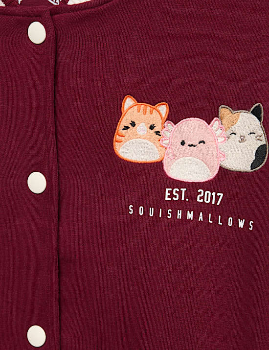 Bomberjack met Squishmallows™-motief (5-12 jaar)