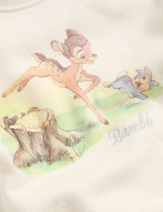 Pure Cotton Bambi™ Sweatshirt (2-8 Yrs)