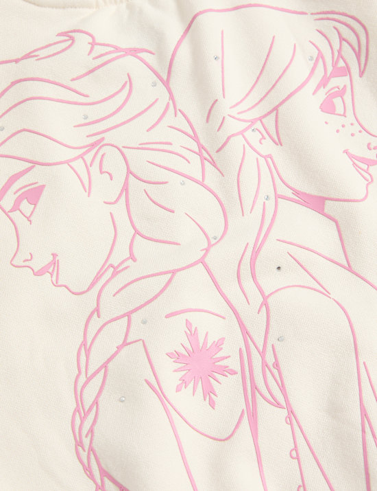 Cotton Rich Frozen&trade; Sweatshirt & Joggers Set (2-8 Yrs)