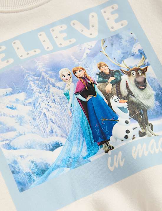 2-delige Disney Frozen™-outfit met sweater en broek met uitlopende pijpen (2-8 jaar)