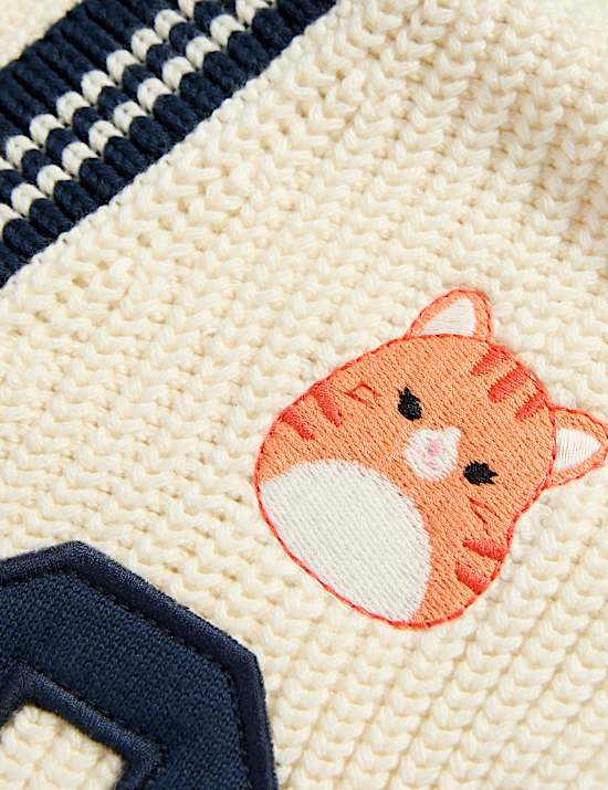 Pure Cotton Squishmallows™ Cardigan (5-12 Yrs)