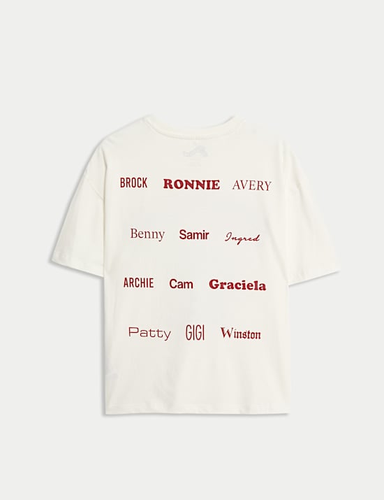 Puur katoenen Squishmallows™-top (5-12 jaar)