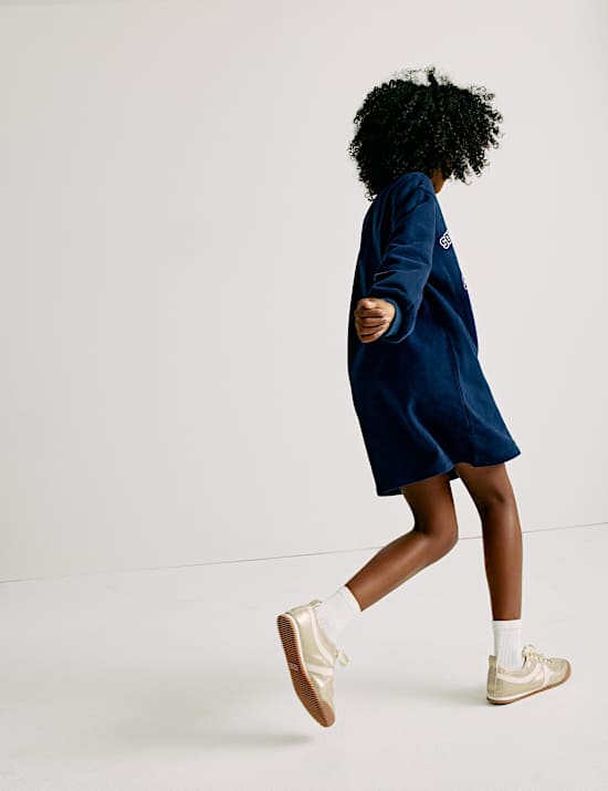 Cotton Rich Squishmallows™ Sweatshirt Dress (5-12 Yrs)