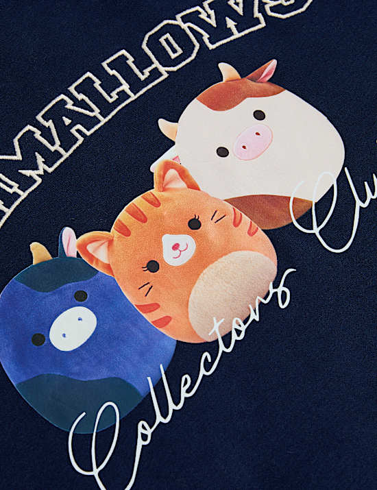 Cotton Rich Squishmallows™ Sweatshirt Dress (5-12 Yrs)