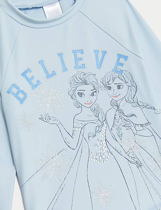 2pc Disney Frozen&trade; Long Sleeve Swim Set (2-8 Yrs)