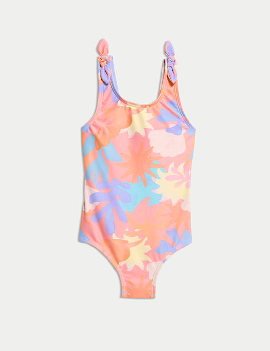 Maillot de bain à nouer à motif fleuri (du 2 au 8 ans)