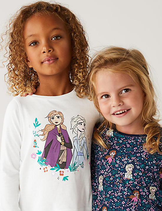 2pk Pure Cotton Disney Frozen&trade; Tops