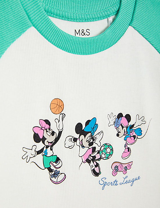 T-shirt Minnie Mouse™ με υψηλή περιεκτικότητα σε βαμβάκι (2-8 ετών)