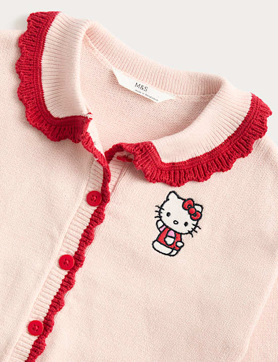 Cotton Rich Hello Kitty&trade; Cardigan (2-8 Yrs)