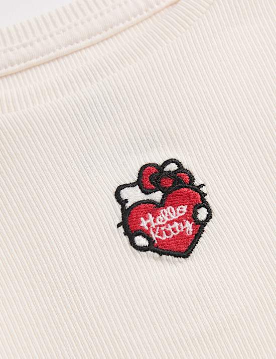 Cotton Rich Hello Kitty&trade; Top (2-8 Yrs)