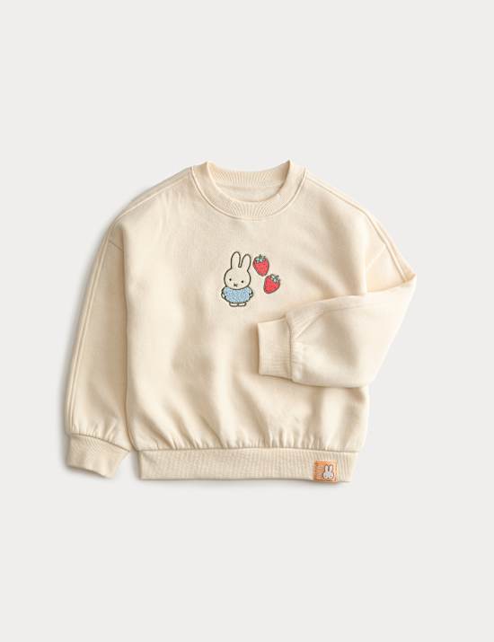 Cotton Rich Miffy Sweatshirt (2-8 Yrs)