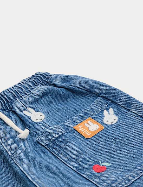 Miffy Embroidered Jeans (2-8 Yrs)