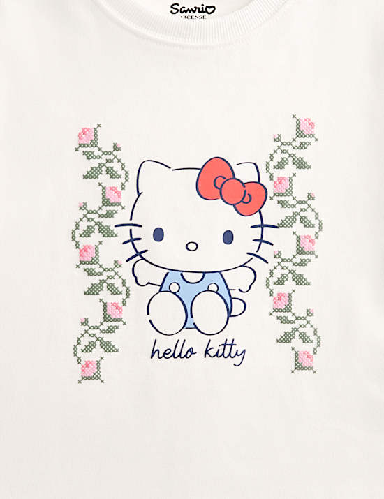 Pure Cotton Hello Kitty&trade; T-Shirt (2-8 Yrs)