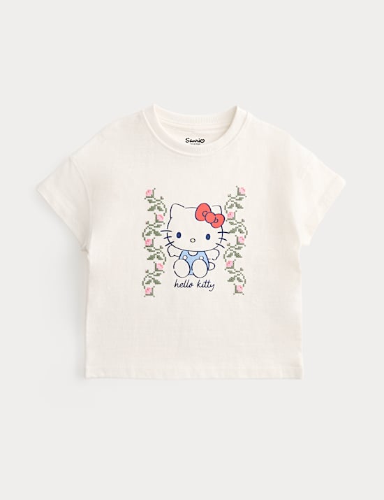 Pure Cotton Hello Kitty&trade; T-Shirt (2-8 Yrs)