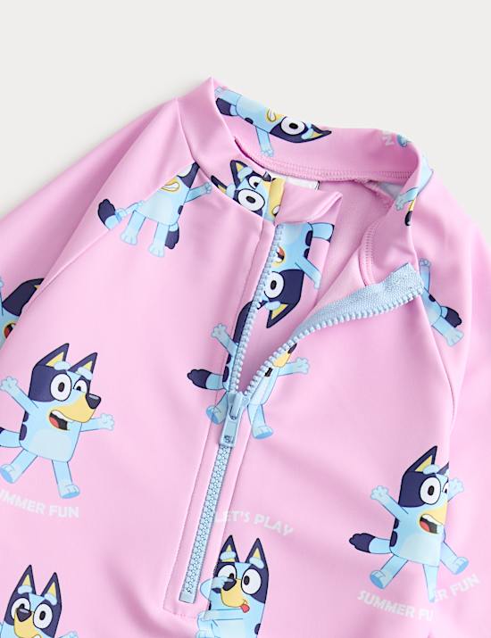 Maillot de bain &agrave; manches longues Bluey&trade; (du 2 au 8 ans)