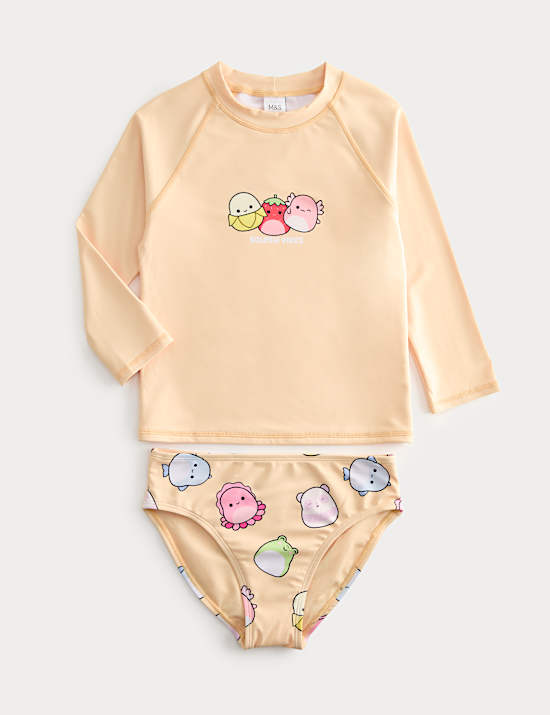2 Piece Squishmallows Swim Set (5-10 Yrs)
