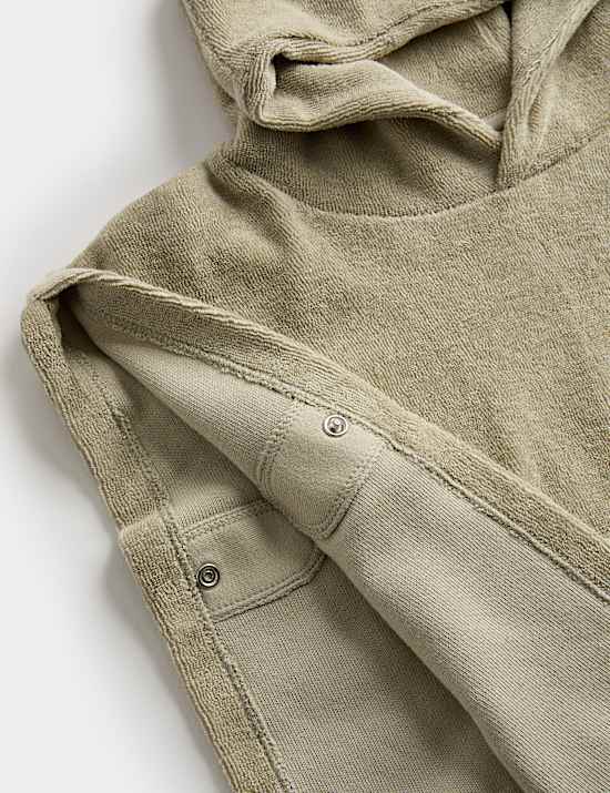 Pure Cotton Frog Poncho (0-3 Yrs)