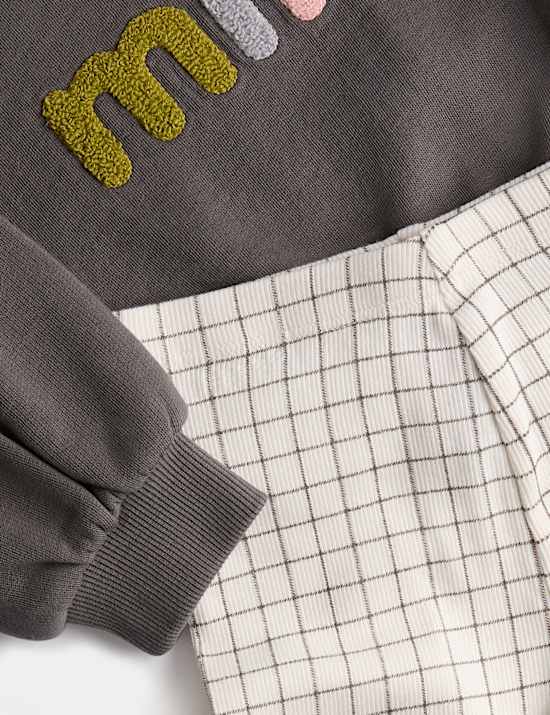 2pc Cotton Rich Miffy™ Sweat Outfit (0-3 Yes)