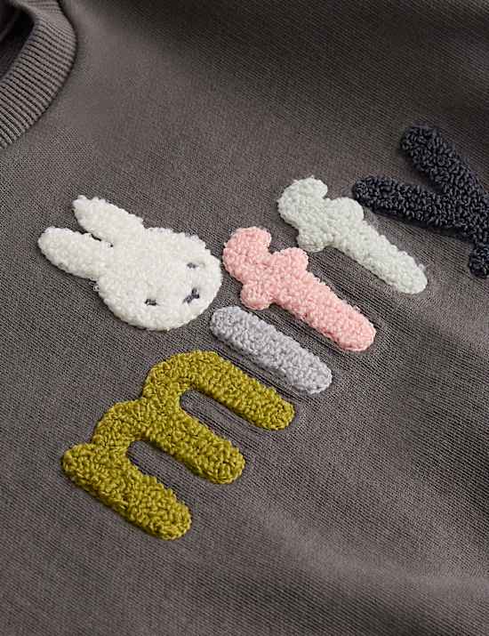 2pc Cotton Rich Miffy™ Sweat Outfit (0-3 Yes)
