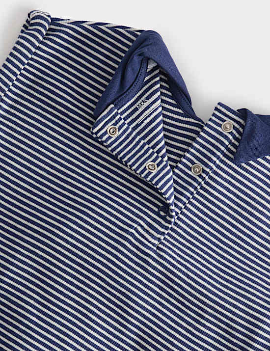 2 Piece Striped Top and Culottes Outfit (0-36 Months)