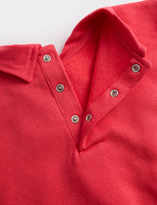 Ensemble 2 pièces en coton pull à encolure à nouer et leggings (jusqu’au 6 ans)