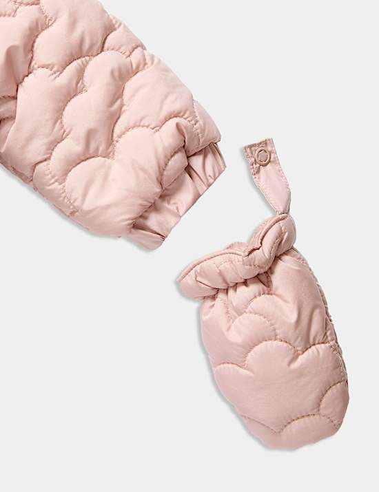 Combinaison de ski matelassée à capuche (jusqu'au 3 ans)