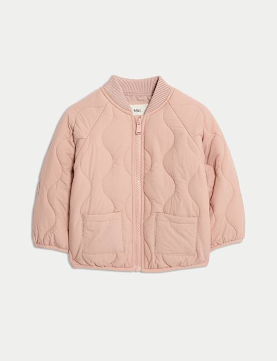 Quilted Zip Up Jacket (0-6 Yrs)