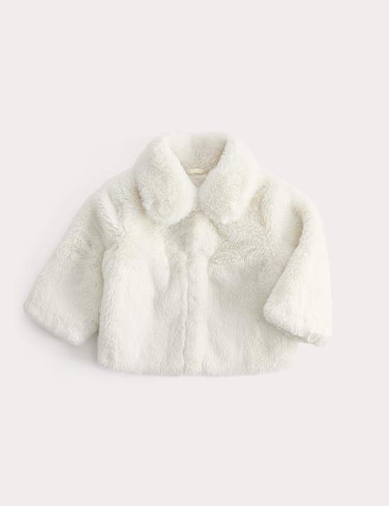 Faux Fur Collared Jacket (0-5 Yrs)