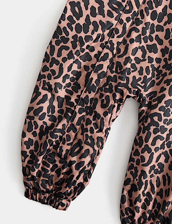Puddlesuit mit Leopardenmuster (6 Monate&ndash;3 Jahre)