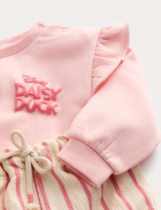 2pc Cotton Rich Daisy Duck™ Sweat Outfit (0-3 Yrs)