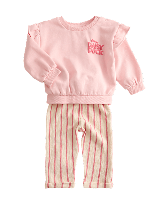 2pc Cotton Rich Daisy Duck Top & Bottom Outfit (0-3 Yrs)