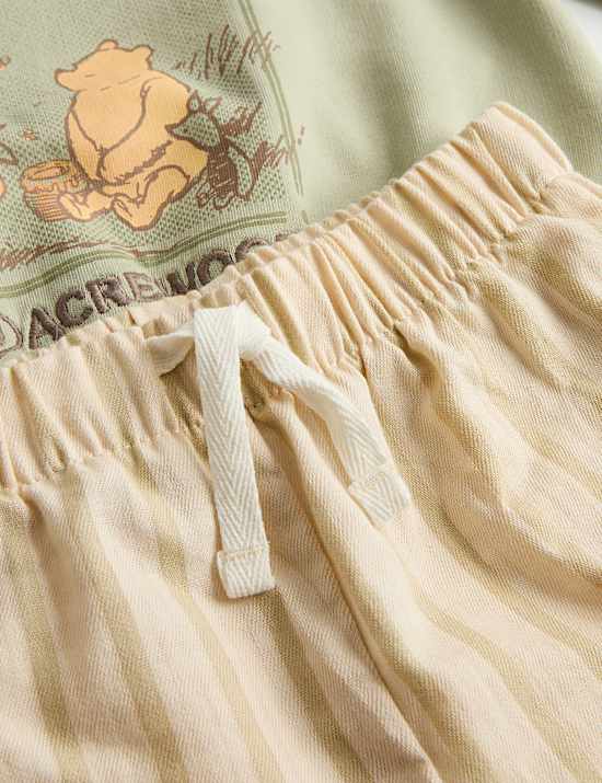 Ensemble 2 pi&egrave;ces en coton Winnie the Pooh&trade; (jusqu&rsquo;au 3 ans)