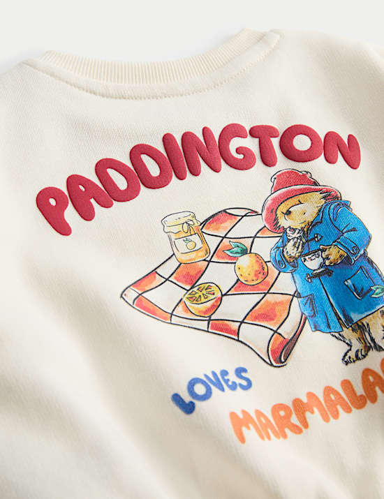Sweater mit hohem Baumwollanteil und Paddington&trade;-Motiv (0 M.&ndash;3 J.)