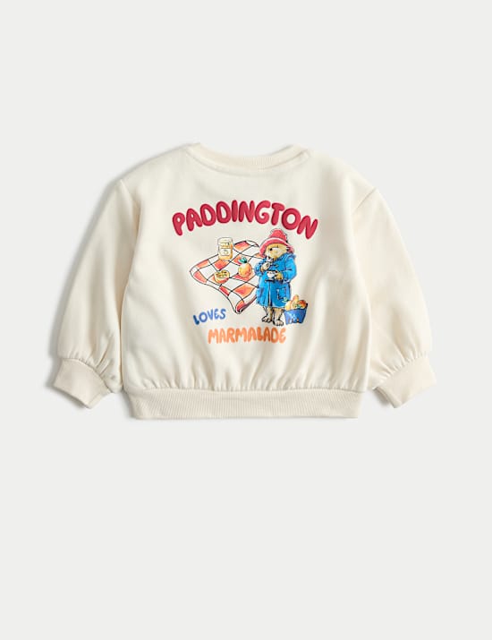 Sweater mit hohem Baumwollanteil und Paddington&trade;-Motiv (0 M.&ndash;3 J.)