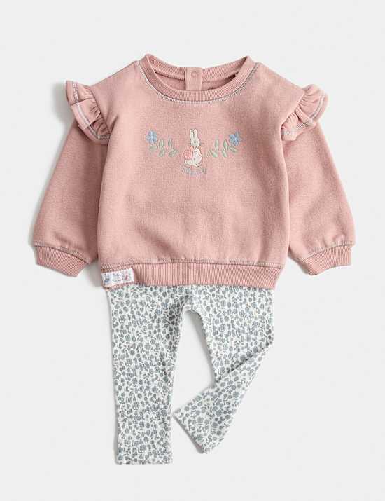 Peter Rabbit&trade; Cotton Rich Outfit (0-3 Yrs)