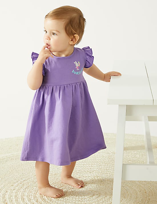 Baby girl dresses marks and spencer online